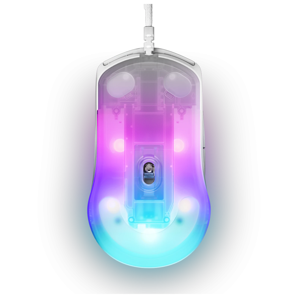 SteelSeries Rival 3 Gen 2 SSM62516 Optik 6 Tuş 8500DPI Beyaz Kablolu Gaming (Oyuncu) Mouse