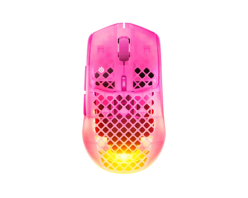 SteelSeries Aerox 3 WL Gen 2 MagentaHaze  SSM62716 26.000 DPI 6 Tuş RGB Optik Kablosuz Gaming (Oyuncu) Mouse