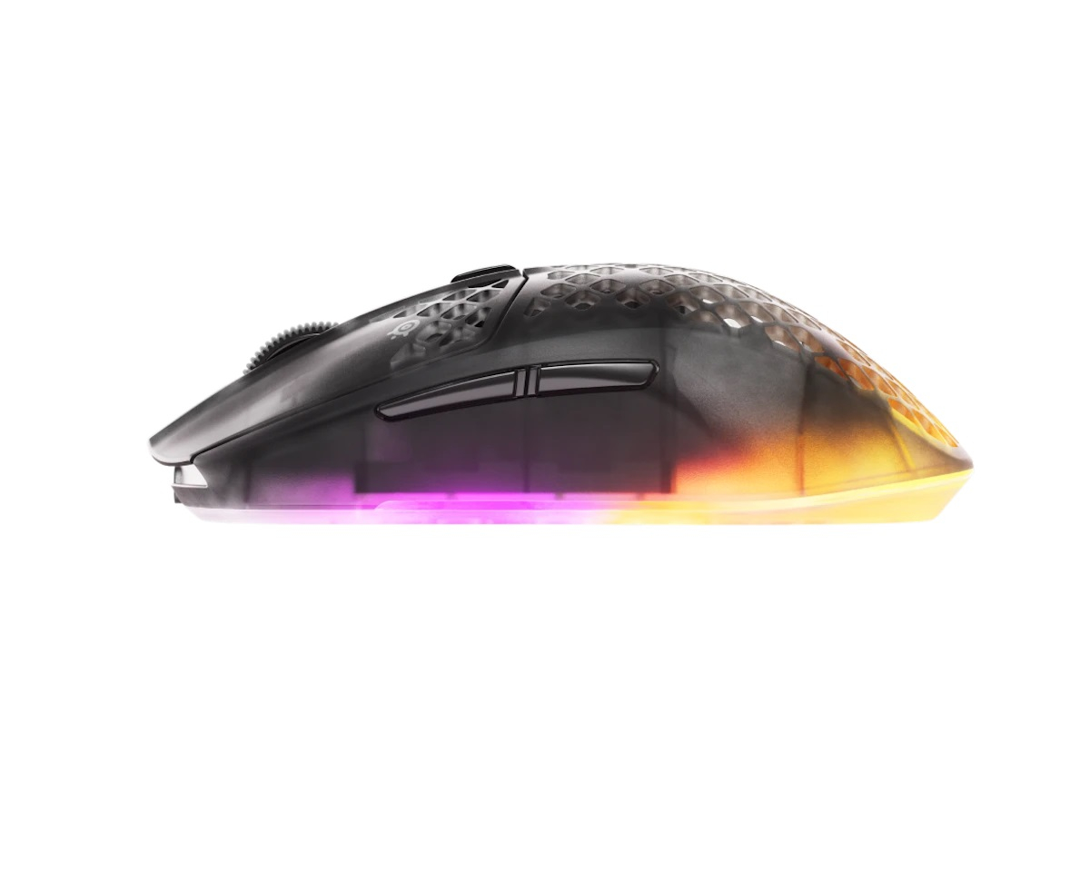 SteelSeries Aerox 3 WL Gen 2 Shadow SSM62717 26.000 DPI 6 Tuş RGB Optik Kablosuz Gaming (Oyuncu) Mouse