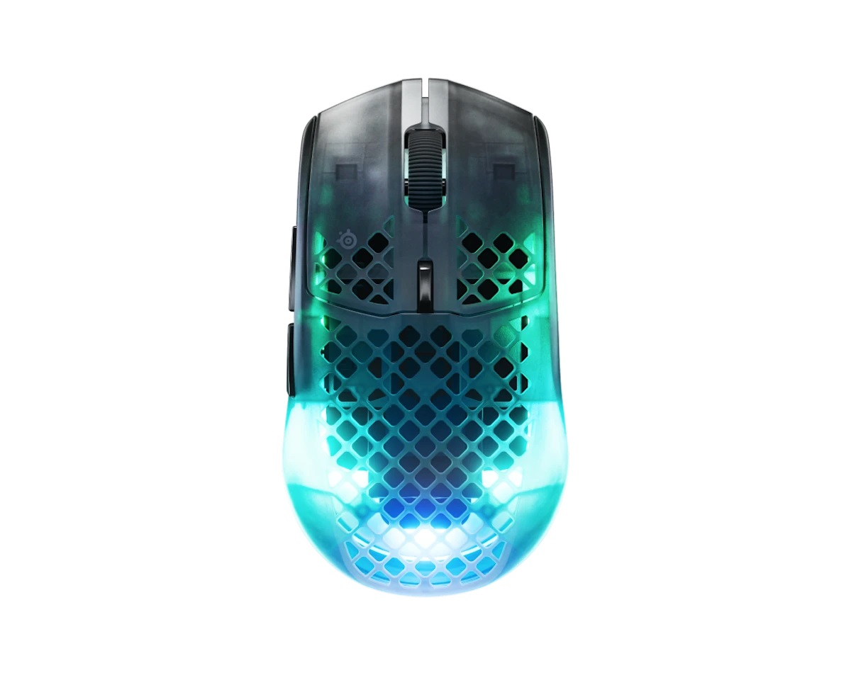 SteelSeries Aerox 3 WL Gen 2 Shadow SSM62717 26.000 DPI 6 Tuş RGB Optik Kablosuz Gaming (Oyuncu) Mouse