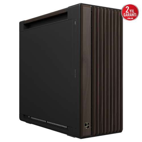 ASUS ProArt PA602 Walnut Wood Metal Modern Black Edition USB-C E-ATX Mid-Tower Gaming (Oyuncu) Kasası
