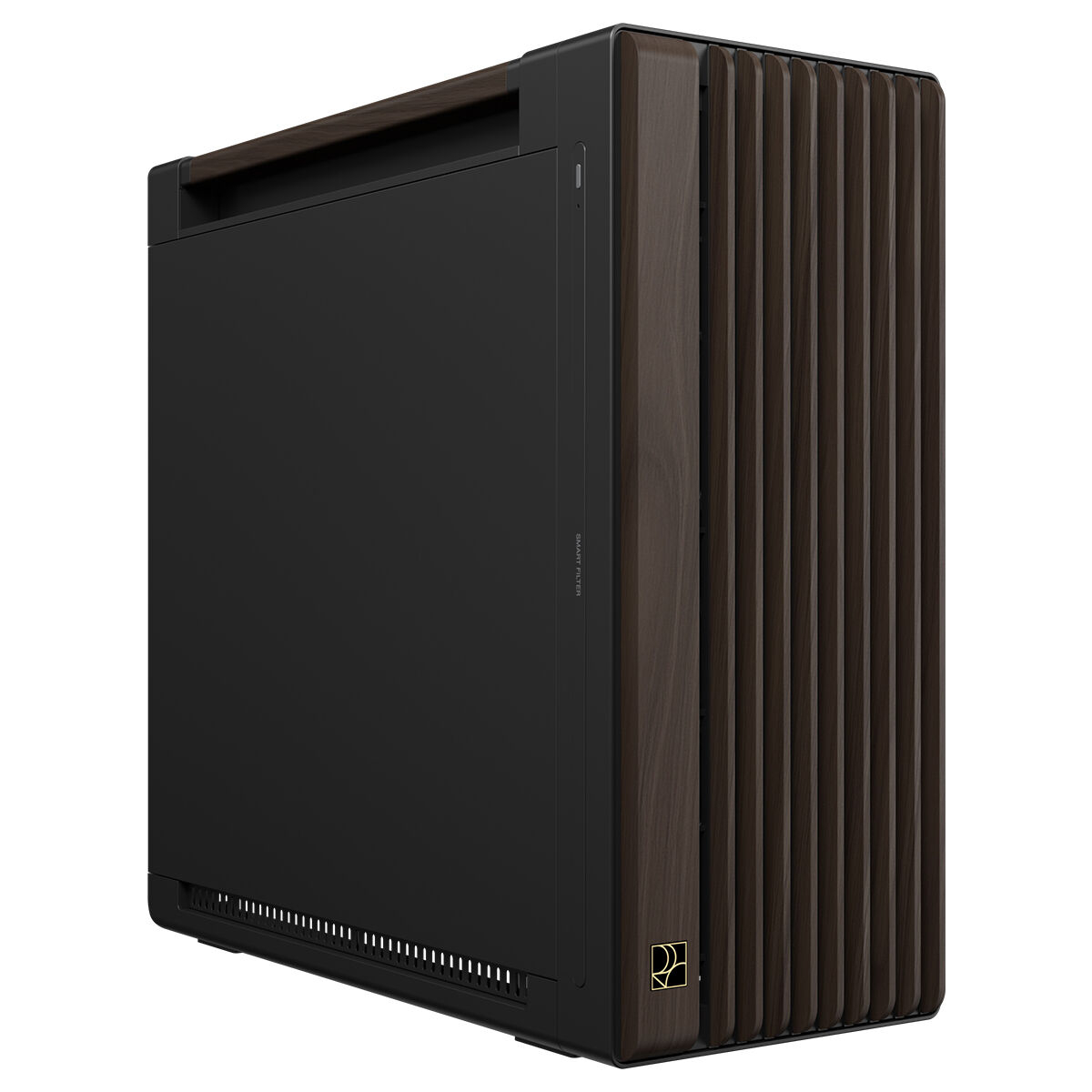 ASUS ProArt PA602 Walnut Wood Metal Modern Black Edition USB-C E-ATX Mid-Tower Gaming (Oyuncu) Kasası