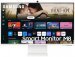 Samsung Odyssey M8 LS32DM801UUXUF 32″ 60Hz 4Ms 4K UHD Pivot Beyaz Smart Monitör