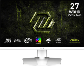 MSI MAG 274QRFW E20 27″ 200Hz 0.5 ms VESA DisplayHDR 400 Pivot 2K WQHD Fast IPS Gaming (Oyuncu) Monitör