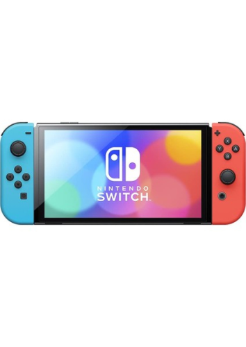 Nintendo Switch OLED Kırmızı-Mavi Oyun Konsolu - İthalatçı Firma Garantili