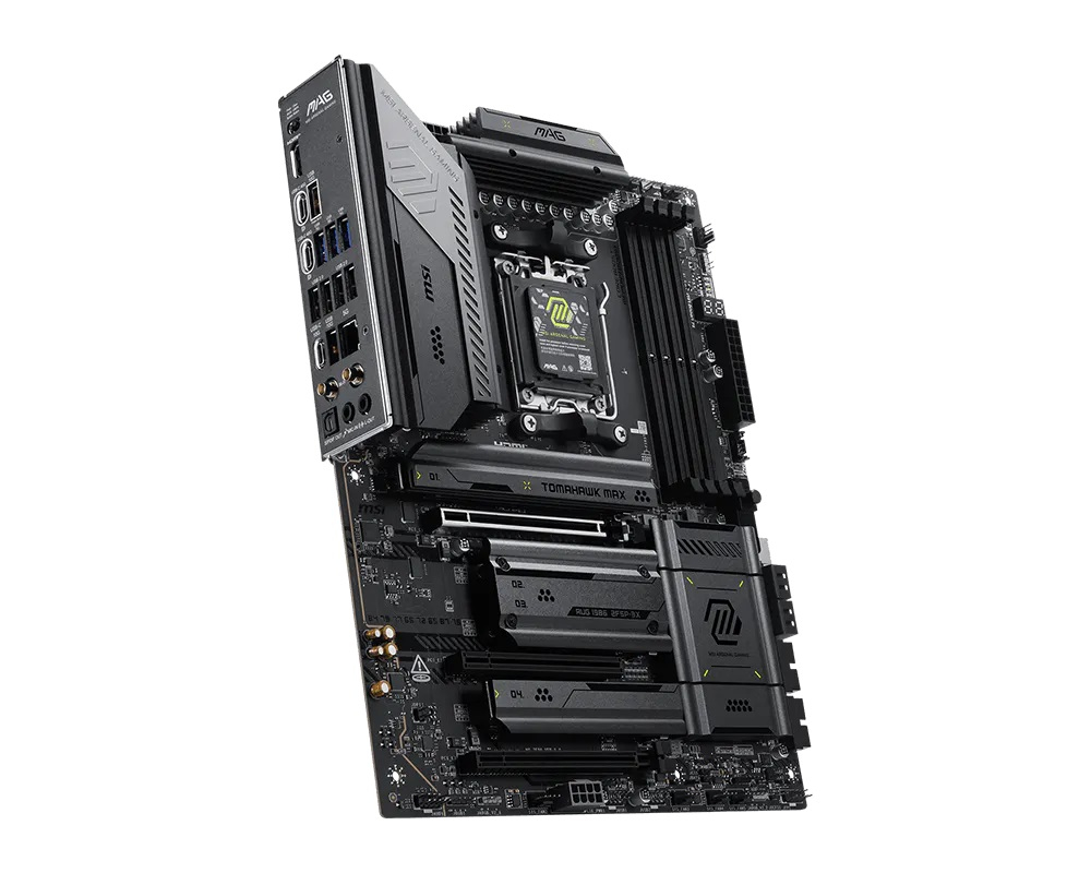 MSI MAG X870E TOMAHAWK MAX WIFI AM5 DDR5 8400(OC)MHz ATX Gaming (Oyuncu) Anakart