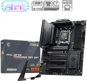 MSI MAG X870E TOMAHAWK MAX WIFI AM5 DDR5 8400(OC)MHz ATX Gaming (Oyuncu) Anakart