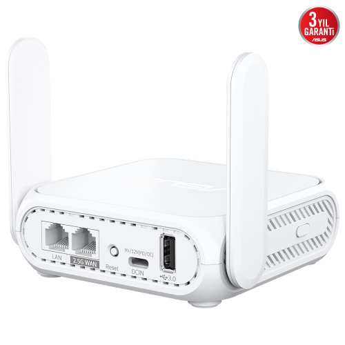 ASUS RT-BE58 GO WiFi7 BE3600 Dual-Band Mini Travel Router 