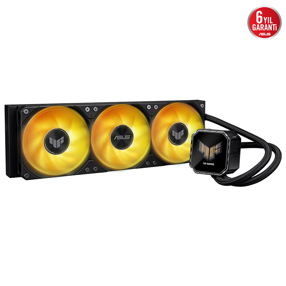 ASUS TUF Gaming LC III 360 TUF-GAMING-LC-III-360-ARGB-LCD 360mm Siyah İşlemci Sıvı Soğutucu