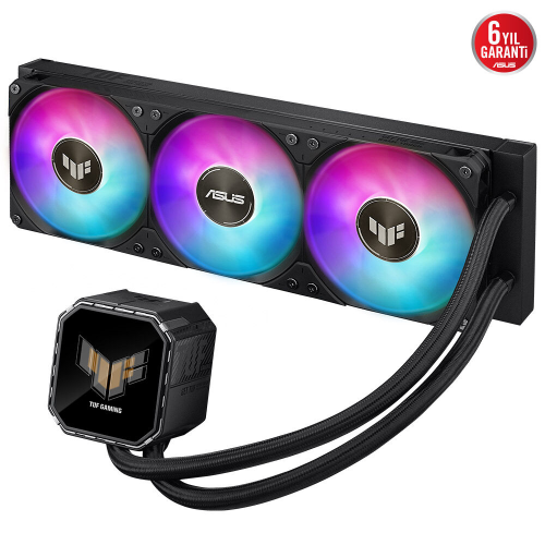 ASUS TUF Gaming LC III 360 TUF-GAMING-LC-III-360-ARGB-LCD 360mm Siyah İşlemci Sıvı Soğutucu