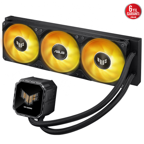 ASUS TUF Gaming LC III 360 TUF-GAMING-LC-III-360-ARGB-LCD 360mm Siyah İşlemci Sıvı Soğutucu