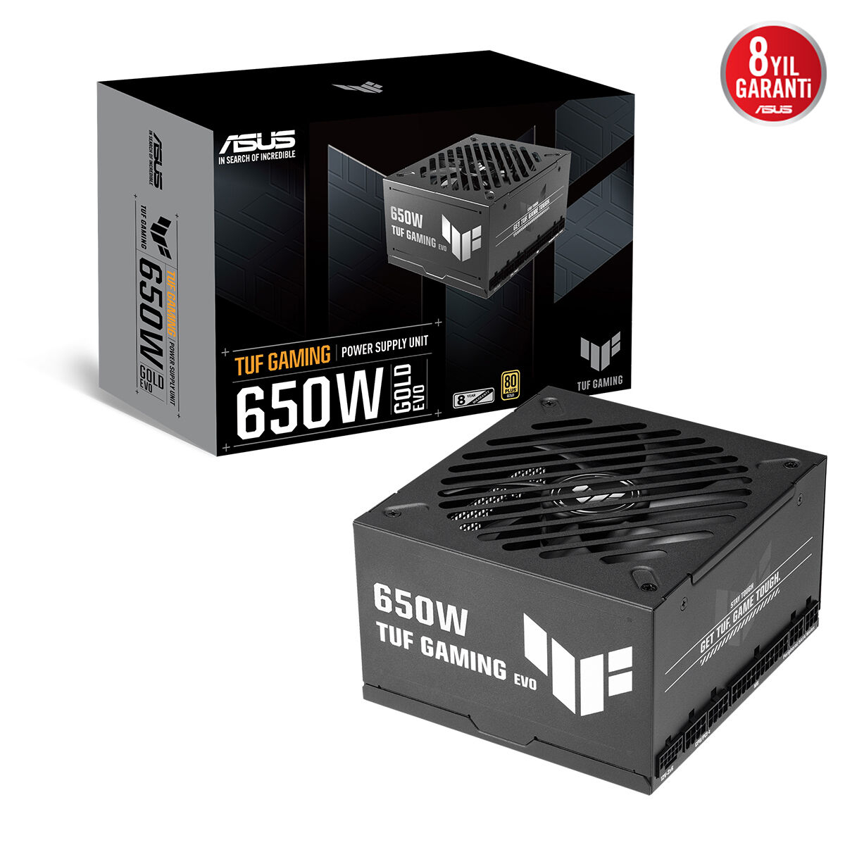 TUF Gaming 650W Gold EVO 80+ Gold Gaming Modüler Power Supply (90YE00SC-B0NA00)