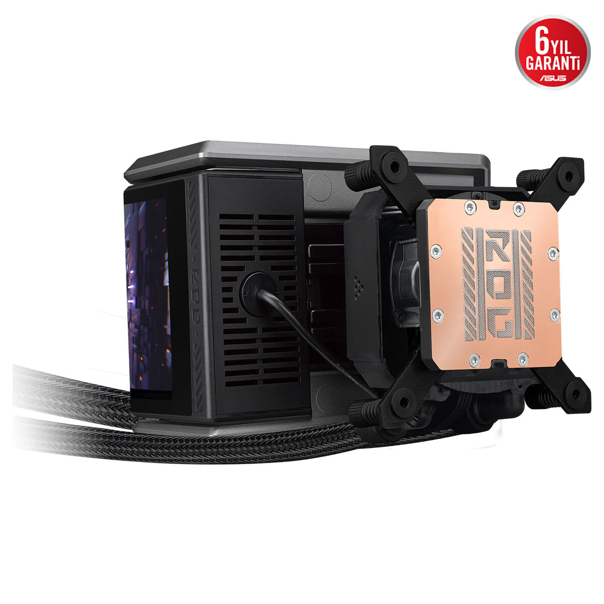 ASUS ROG RYUO IV 360 ARGB 360mm Siyah İşlemci Sıvı Soğutucu (90RC01N1-B0EAY0)