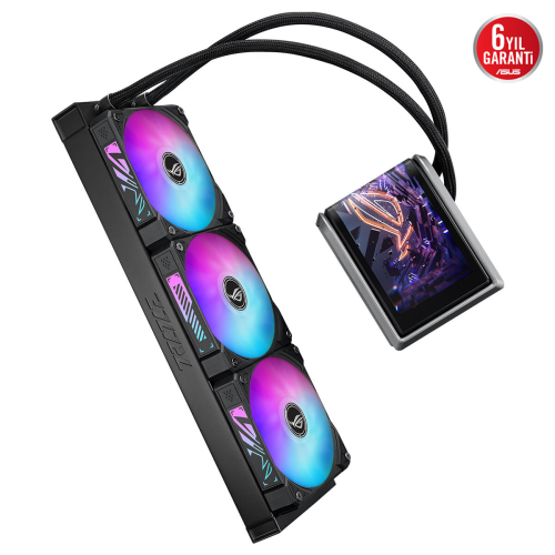 ASUS ROG RYUO IV 360 ARGB 360mm Siyah İşlemci Sıvı Soğutucu (90RC01N1-B0EAY0)