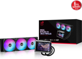 ASUS ROG RYUO IV 360 ARGB 360mm Siyah İşlemci Sıvı Soğutucu (90RC01N1-B0EAY0)