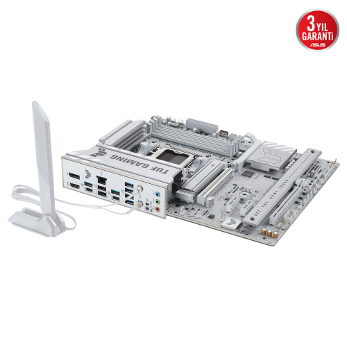 Asus TUF Gaming B850-PRO WIFI7 W NEO AMD B850 Soket AM5 DDR5 9000+MT/s(OC) Wi-Fi 7 ATX Anakart (90MB1NW0-M0EAY0)