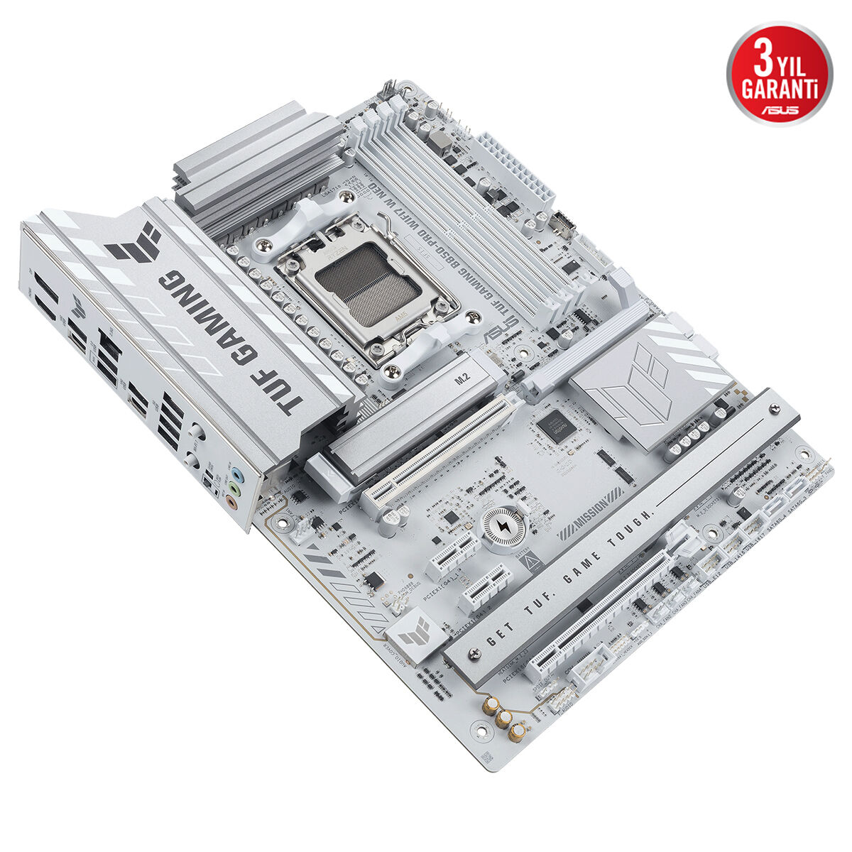 Asus TUF Gaming B850-PRO WIFI7 W NEO AMD B850 Soket AM5 DDR5 9000+MT/s(OC) Wi-Fi 7 ATX Anakart (90MB1NW0-M0EAY0)