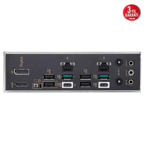 ASUS PROART B850-CREATOR WIFI NEO AMD B850 Soket AM5 DDR5 9000+MT/s(OC) Wi-Fi 7 ATX Anakart (90MB1P60-M0EAY0)