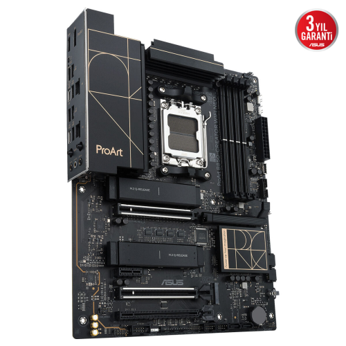 ASUS PROART B850-CREATOR WIFI NEO AMD B850 Soket AM5 DDR5 9000+MT/s(OC) Wi-Fi 7 ATX Anakart (90MB1P60-M0EAY0)