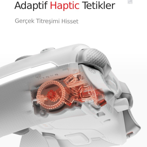 BEITONG KP70 Kablosuz Beyaz Gamepad (2.4G, Bluetooth, Kablolu)