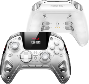 BEITONG KP50 Hall Effect Kablosuz Beyaz Gamepad (2.4G, Bluetooth, Kablolu)