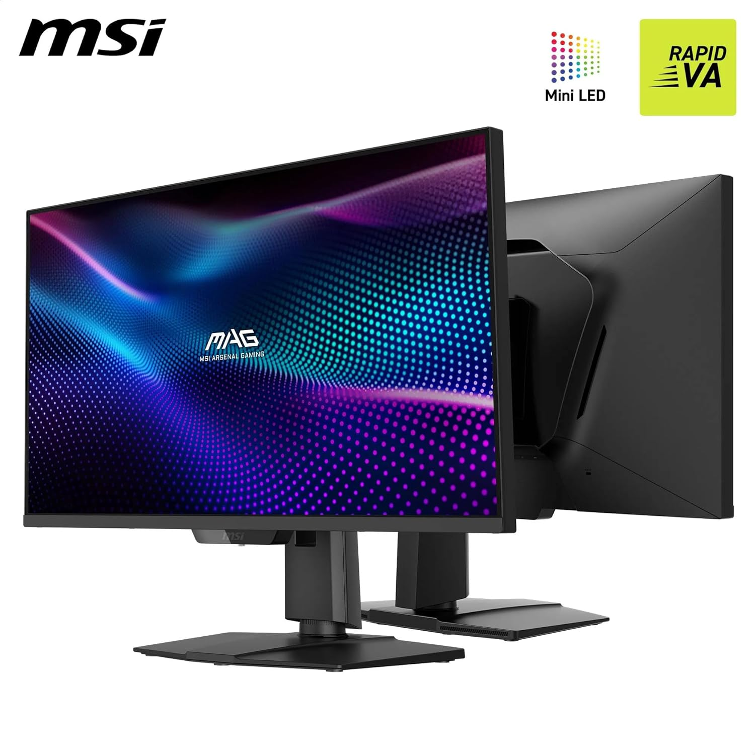 MSI MAG 274QPF X30MV 27″ 300Hz 0.5ms 2K WQHD Adaptive Sync Rapid VA Pivot Gaming Monitör
