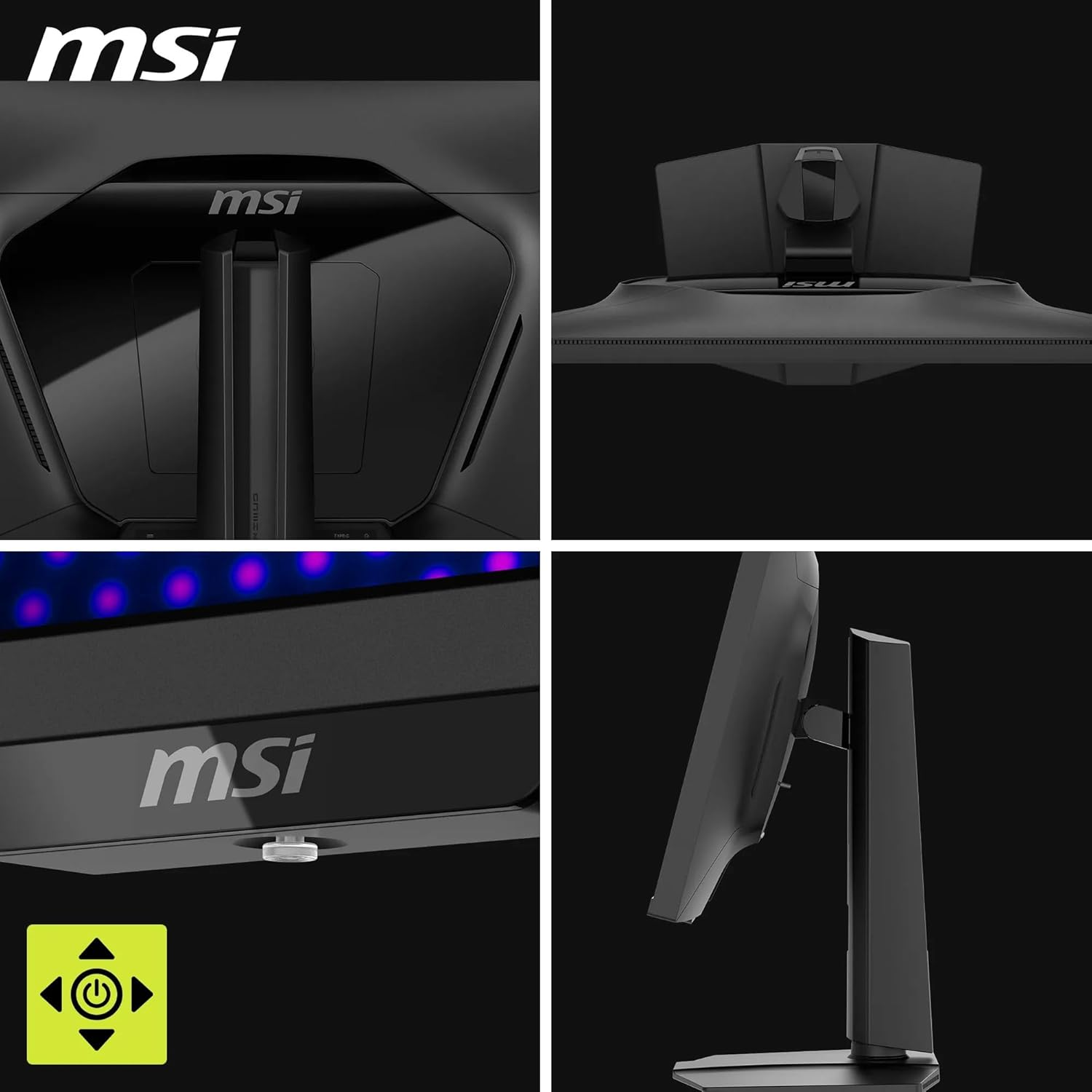MSI MAG 274QPF X30MV 27″ 300Hz 0.5ms 2K WQHD Adaptive Sync Rapid VA Pivot Gaming Monitör