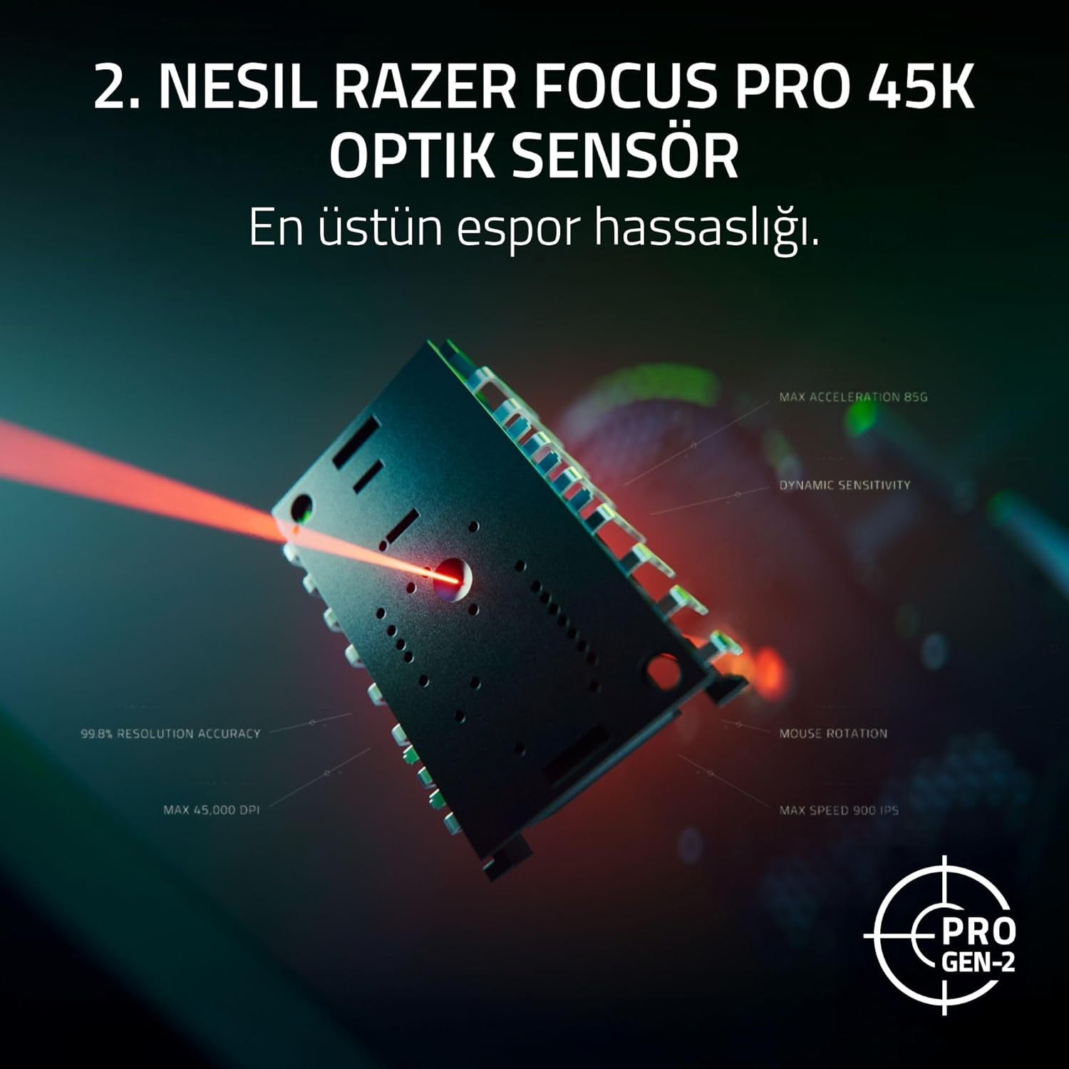 Razer DeathAdder V4 Pro RZ01-05330100-R3G1 Siyah Kablosuz Gaming Mouse