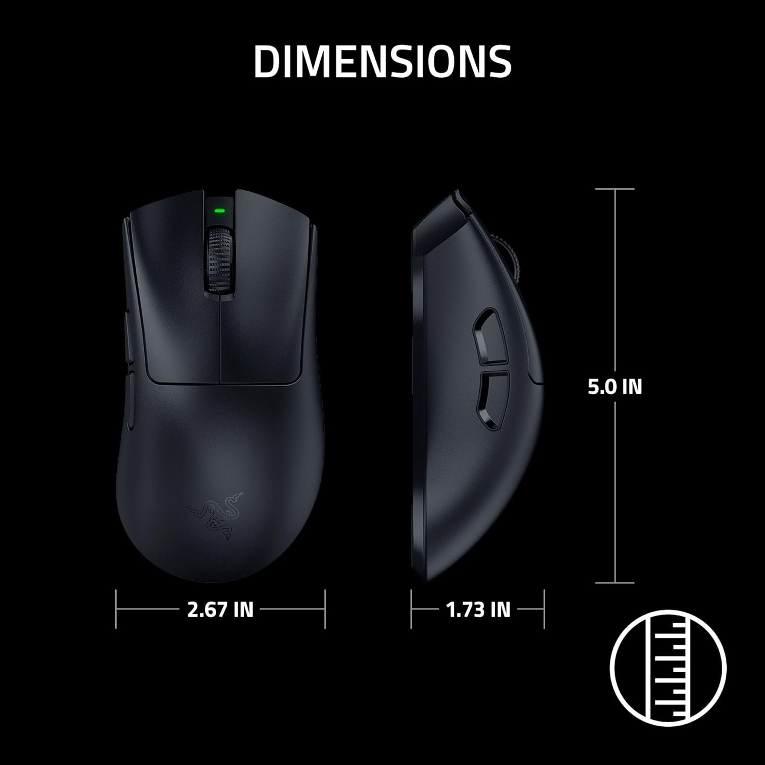 Razer DeathAdder V4 Pro RZ01-05330100-R3G1 Siyah Kablosuz Gaming Mouse