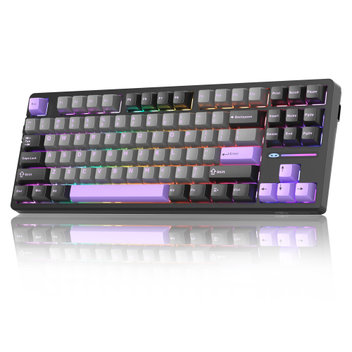 MageGee Light87 87 Tuş RGB Hot-Swap Kablolu Mekanik Siyah Gaming Klavye
