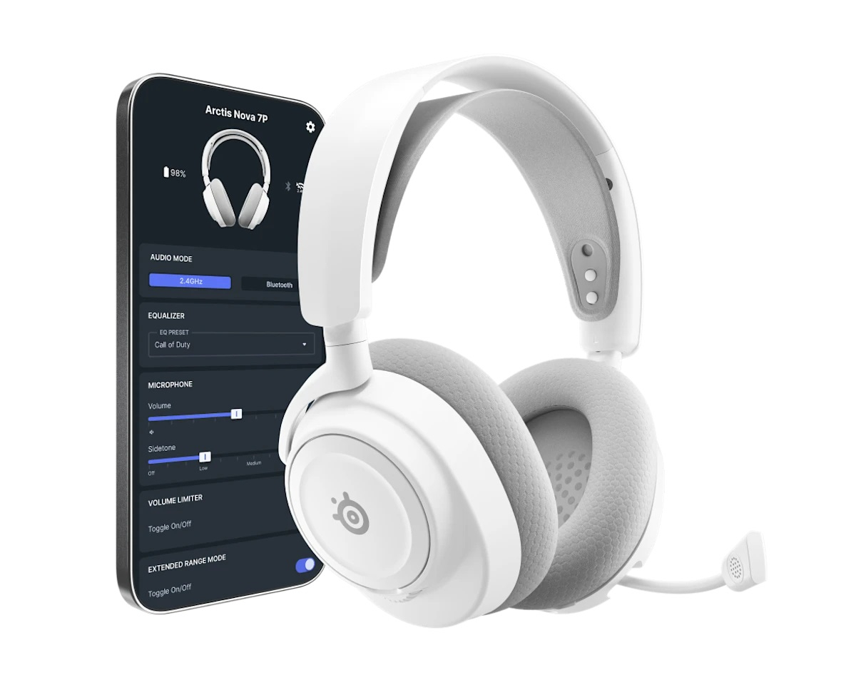 SteelSeries Arctis Nova 7 Gen 2 SSH61731 Kablolu/Kablosuz Gaming(Oyuncu) Beyaz