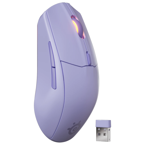 SteelSeries Rival 3 Gen 2 Kablosuz SSM62525 Optik 6 Tuş 8500DPI Lavender Gaming (Oyuncu) Mouse