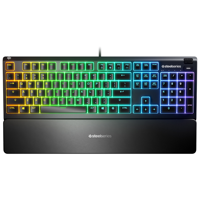 SteelSeries Apex 3 SSK64808 TR Q RGB Membrane Kablolu Gaming (Oyuncu) Klavye