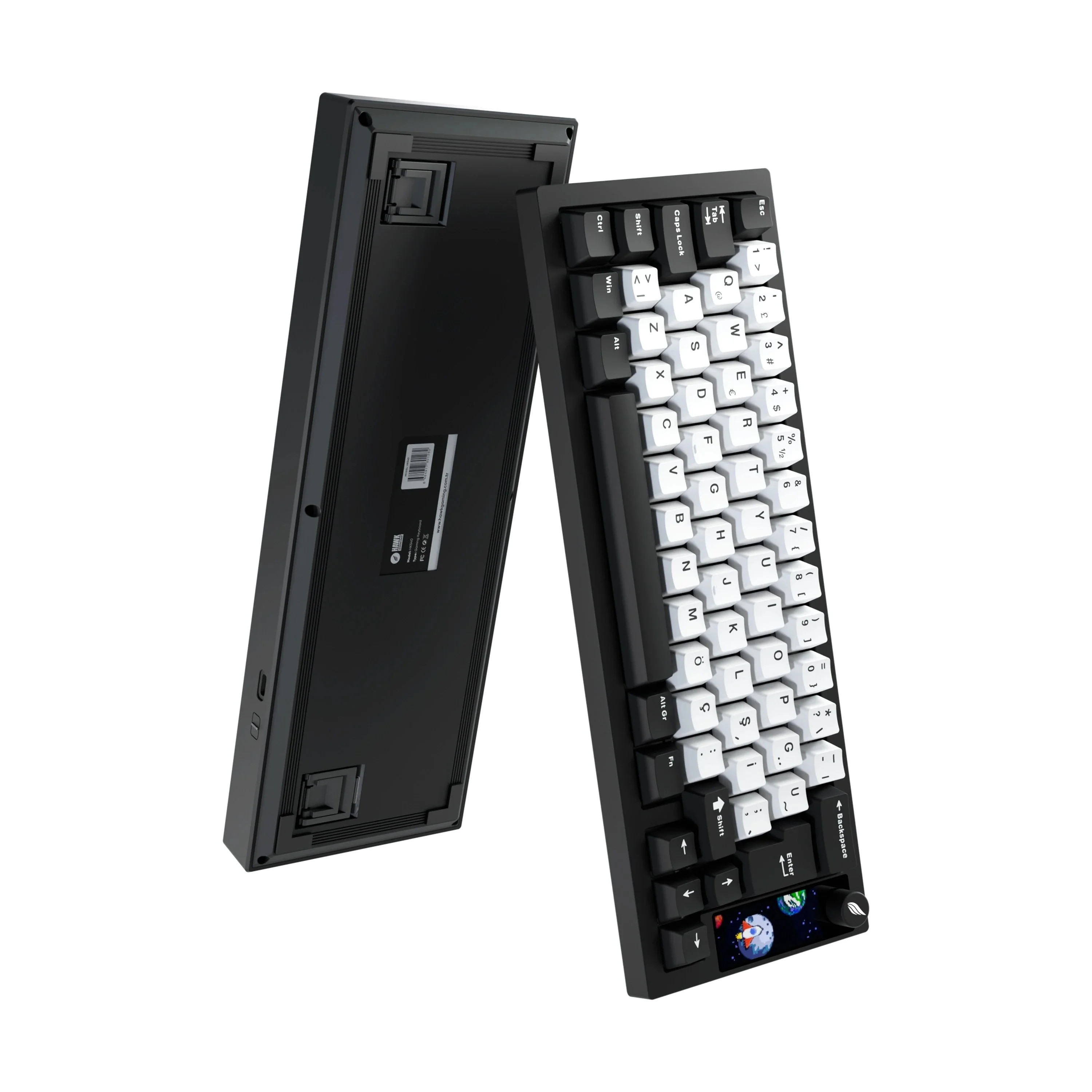  Hawk HK540 Mekanik Prelubed Switch RGB Tri-Mode Kablosuz/Bluetooth %65 Full Türkçe Gaming Klavye