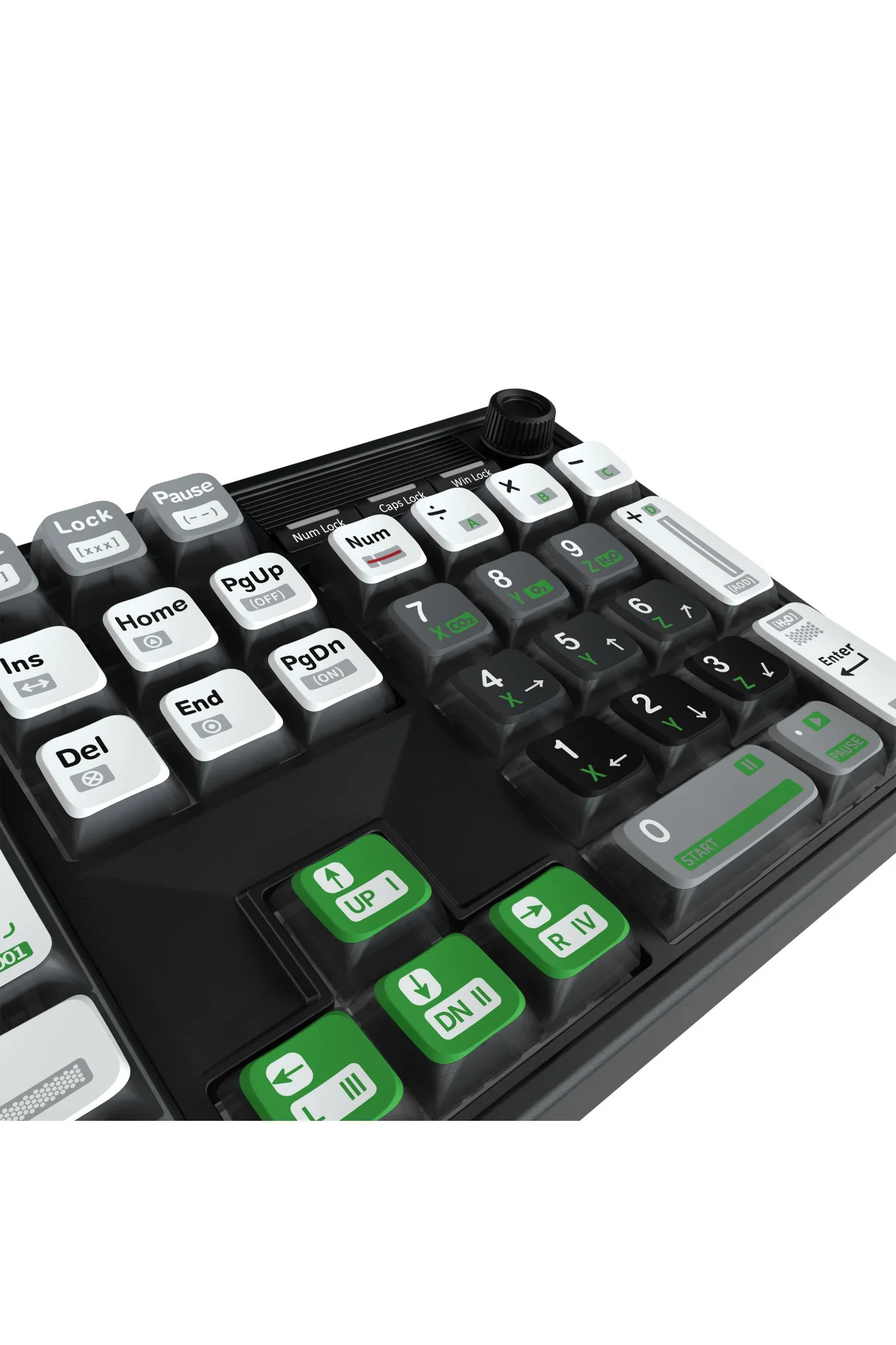Hawk HK510 Mekanik Prelubed Switch RGB Tri-Mode Kablosuz/Bluetooth Full Türkçe Gaming Klavye