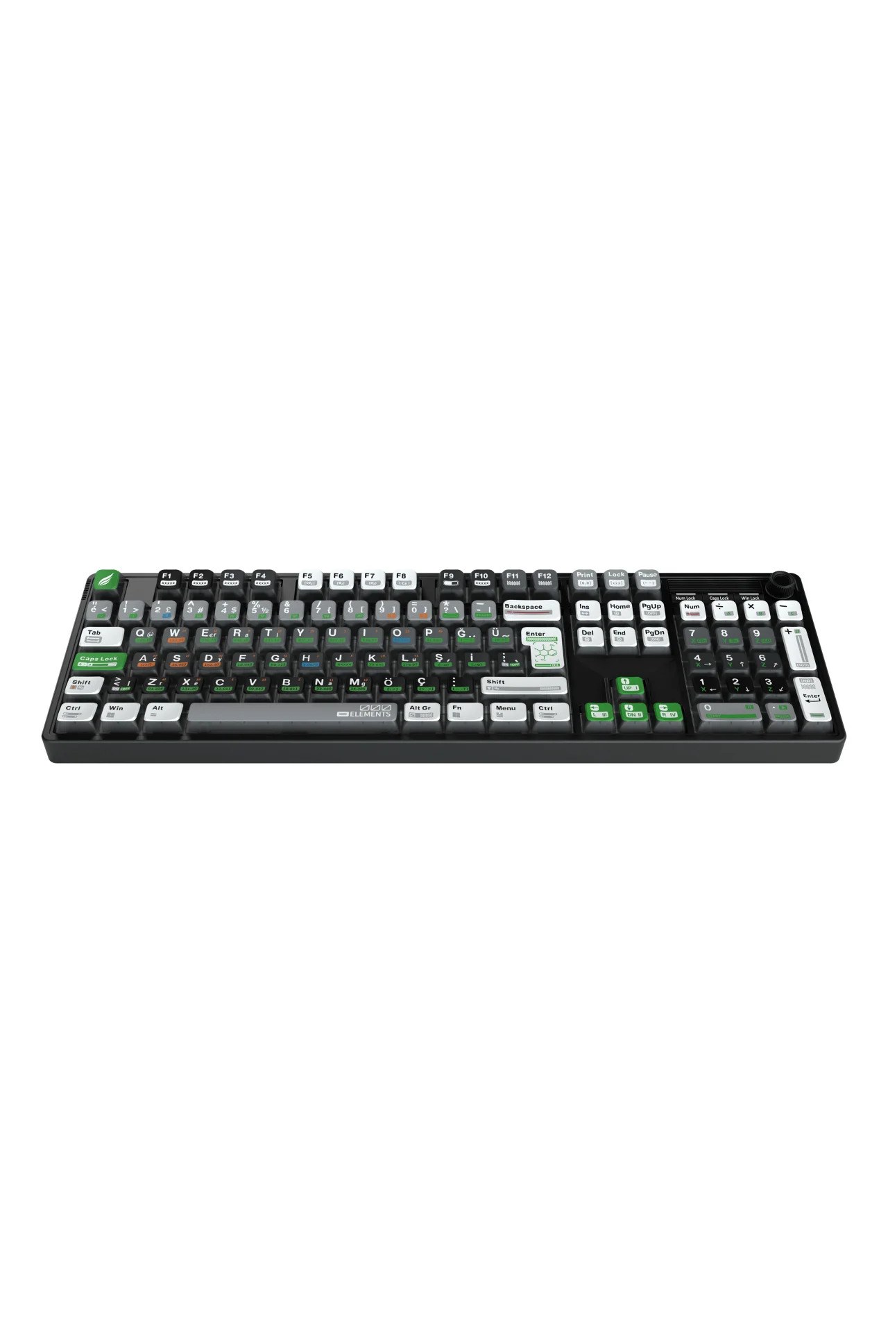 Hawk HK510 Mekanik Prelubed Switch RGB Tri-Mode Kablosuz/Bluetooth Full Türkçe Gaming Klavye