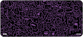 Hawk Doodle 90x40 Mouse Pad
