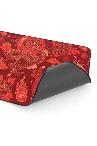 Hawk Red Dragon 90x40 Mouse Pad