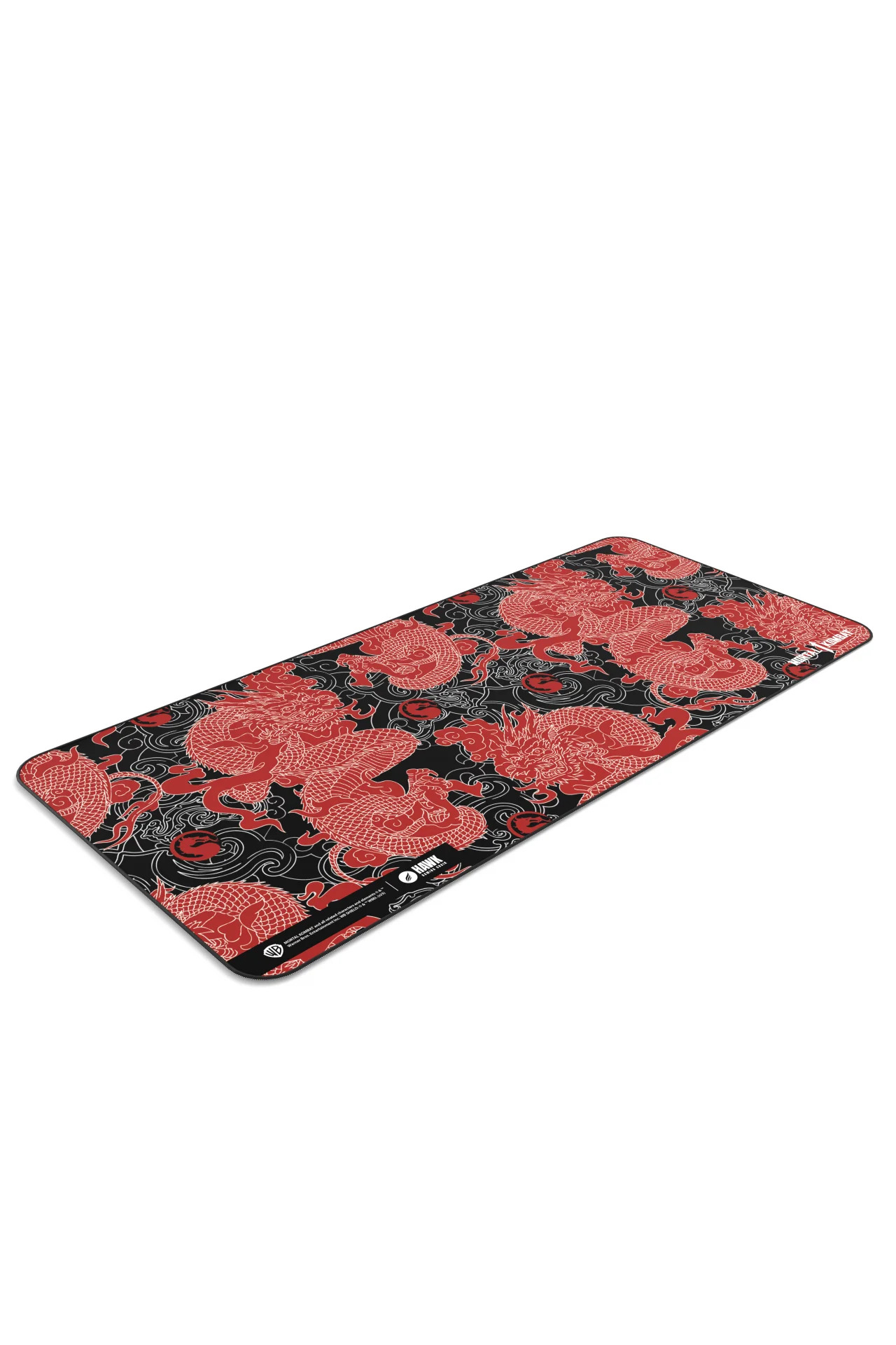 Hawk Mortal Kombat Red Dragon 90x40 Mouse Pad
