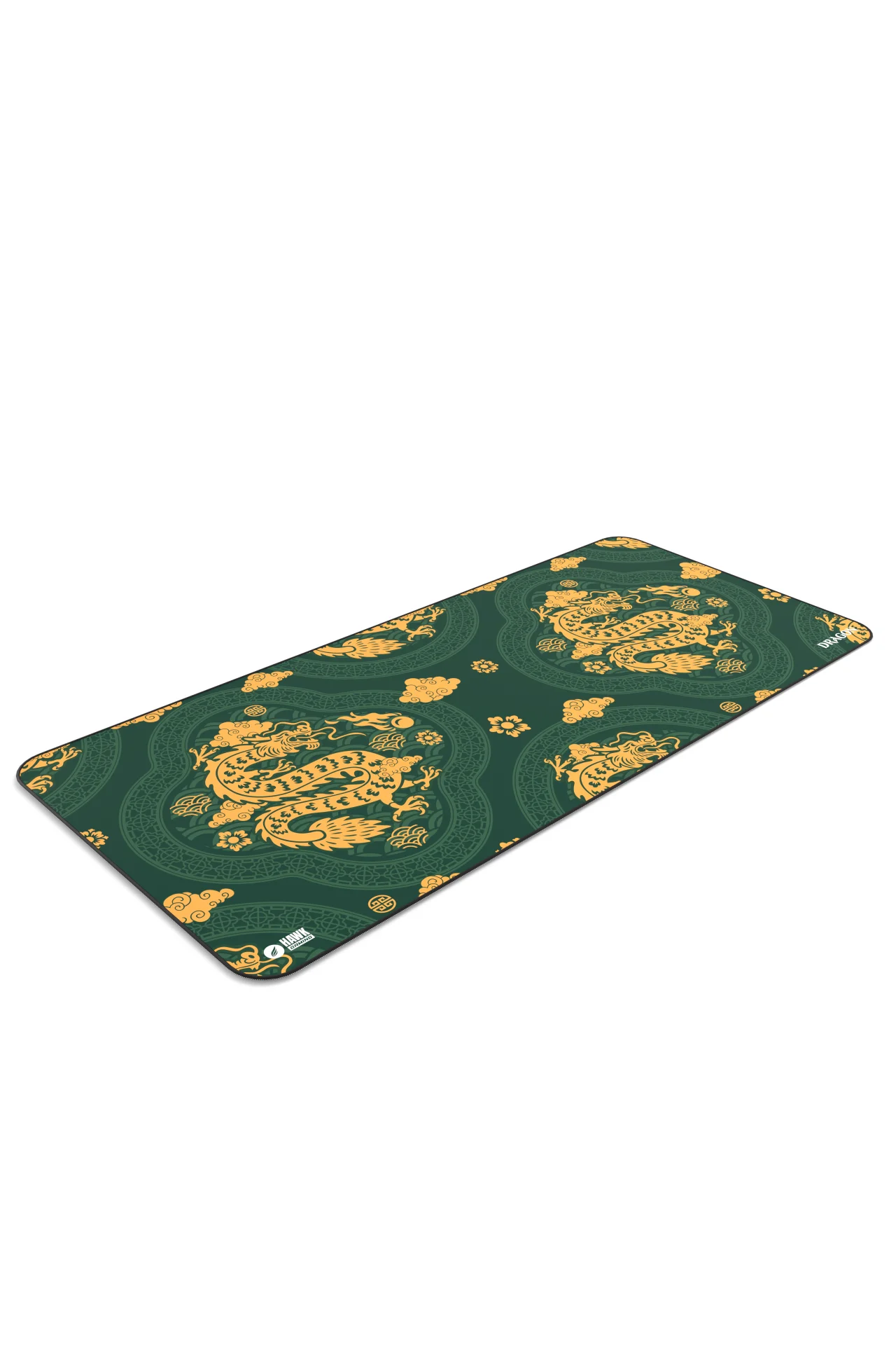Hawk Green Dragon 90x40 Mouse Pad