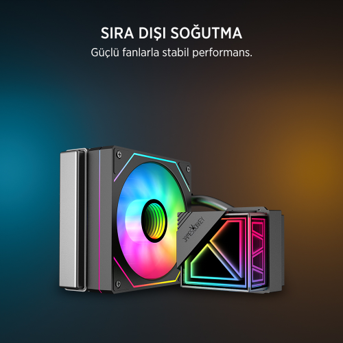 James Donkey Lugis JDC120 ARGB 120mm Sıvı İşlemci Soğutucu AM5 ve LGA1700 Uyumlu