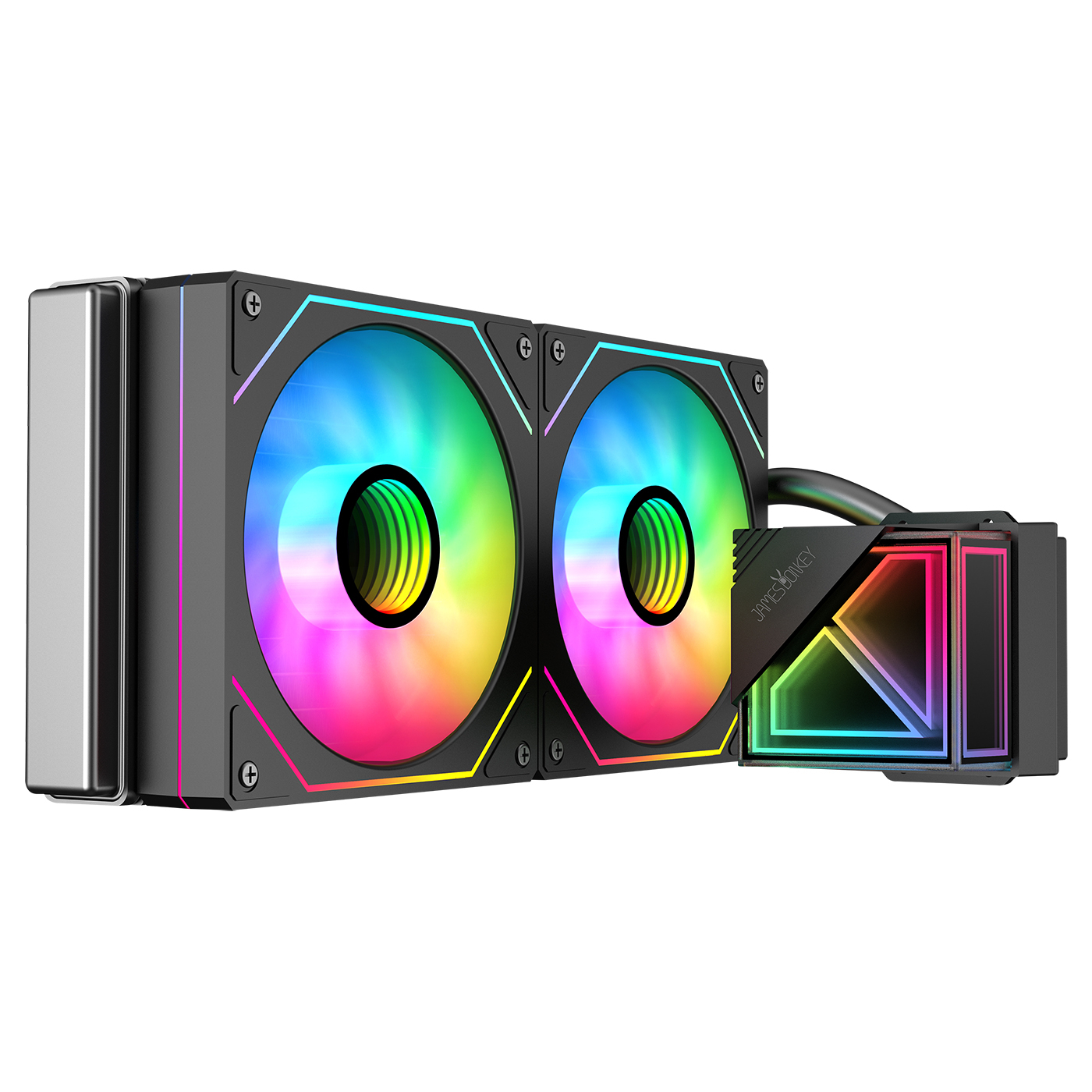 James Donkey Lugis JDC240 ARGB 240mm Sıvı İşlemci Soğutucu AM5 ve LGA1700 Uyumlu