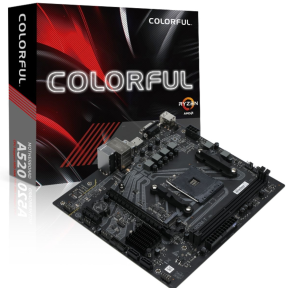 COLORFUL BATTLE-AX A520M-T V14 AMD AM4 DDR4 3600MHz  mATX Gaming (Oyuncu) Anakart
