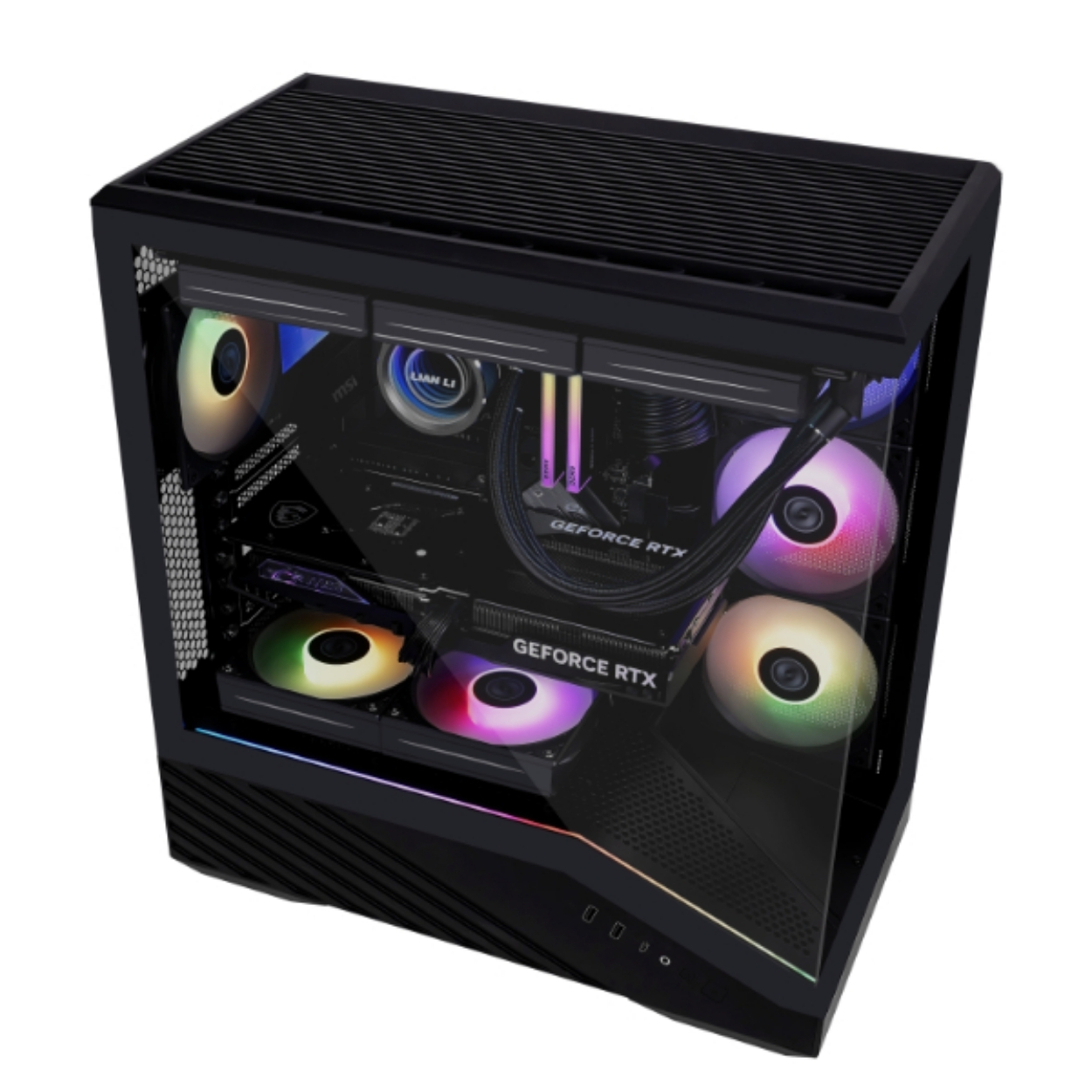 Titan Prime | AMD Ryzen 7 7800X3D | 16 GB DDR5 | Gainward RTX 5070 Ti 16 GB | 1 TB SSD OEM Paket