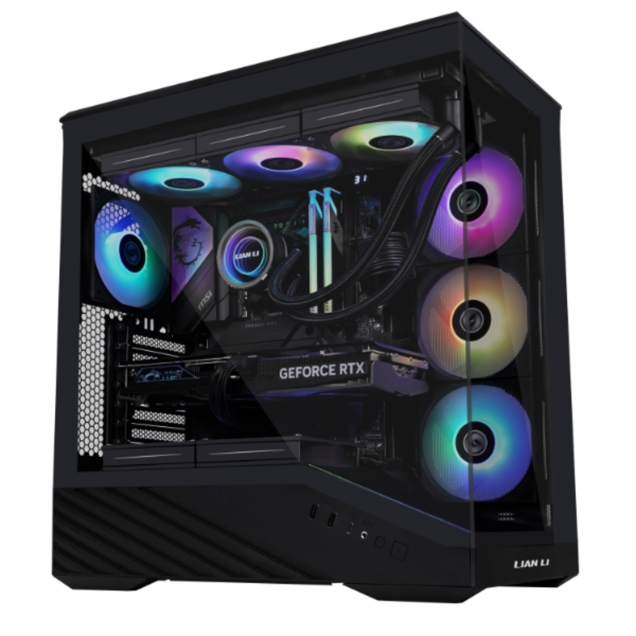 Titan Prime | AMD Ryzen 7 7800X3D | 16 GB DDR5 | Gainward RTX 5070 Ti 16 GB | 1 TB SSD OEM Paket
