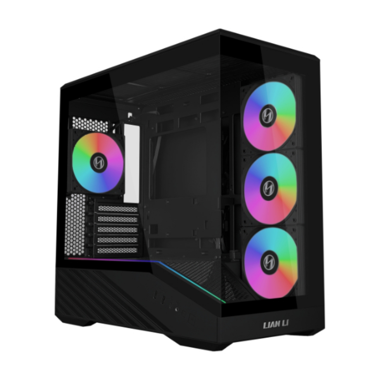 Lian Li V100R Mini Siyah 750W 80+ Gold mATX Gaming (Oyuncu) Kasa (G99.OE815RXSR75G.EU)