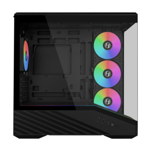 Lian Li V100R Mini Siyah 650W 80+ Gold mATX Gaming (Oyuncu) Kasa (G99.OE815RXSR65G.EU)