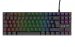 Hawk HK410 Mekanik Mavi Switch 19 Mod RGB Kablolu Siyah TKL Türkçe Gaming Oyuncu Klavye