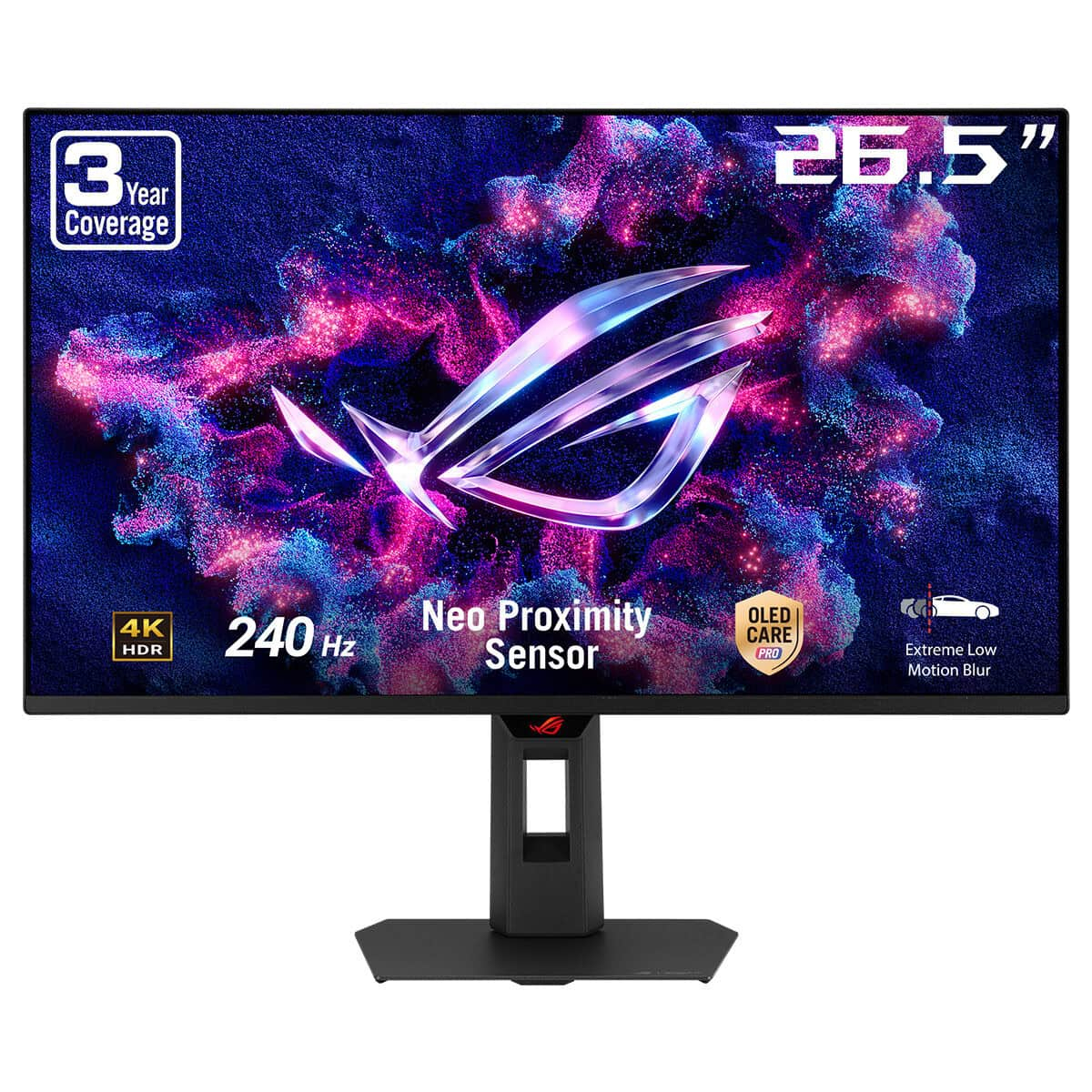 ASUS ROG Strix XG27UQDMS 26.5″ 240Hz 0.03ms 4K UHD Adaptive Sync Tandem QD-OLED Pivot Gaming Monitör