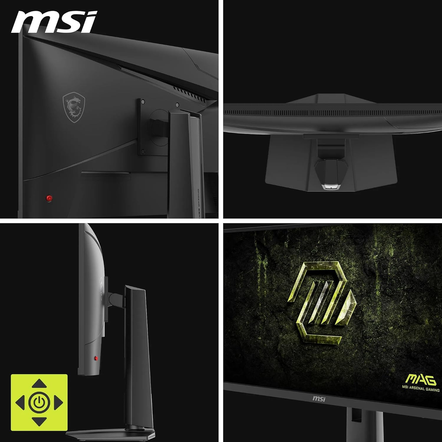 MSI MAG 274QPF X32 27″ 320Hz 0.5ms 2K AdaptiveSync HDR400 Pivot WQHD Rapid IPS Gaming Monitör
